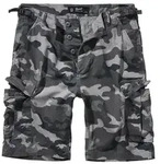 Brandit BDU Ripstop Shorts, schwarz-grau, Gr&ouml;&szlig;e S f&uuml;r M&auml;nner