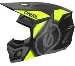 Oneal 3SRS Vision Motocross Helm, schwarz-gelb, Gr&ouml;&szlig;e XS f&uuml;r M&auml;nner