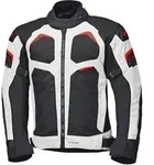 Held Manzano Top wasserdichte Motorrad Textiljacke, schwarz-weiss-rot, Gr&ouml;&szlig;e M f&uuml;r