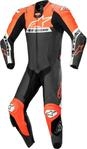 Alpinestars Missile V2 Ward perforierte 1-Teiler Motorrad Lederkombi, schwarz-rot,