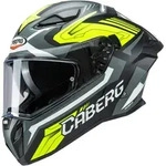 Caberg Drift Evo II Jamara Helm, schwarz-grau-gelb, Gr&ouml;&szlig;e XS f&uuml;r M&auml;nner
