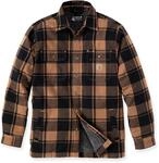 Carhartt Heavyweight Flannel Sherpa Hemd, braun, Gr&ouml;&szlig;e 2XL f&uuml;r M&auml;nner