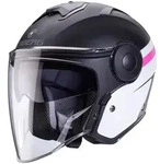 Caberg Soho Zephir Jethelm, schwarz-weiss-pink, Gr&ouml;&szlig;e XS f&uuml;r M&auml;nner
