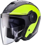 Caberg CA20055025-M, Caberg Soho Milano Jethelm Schwarz Gelb male