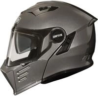 Simpson Darksome Solid 06 Klapphelm, grau, Gr&ouml;&szlig;e S f&uuml;r M&auml;nner