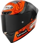 Suomy S1-XR GP Carbon Bagnaia Replica E06 Helm, schwarz-orange, Gr&ouml;&szlig;e S f&uuml;r