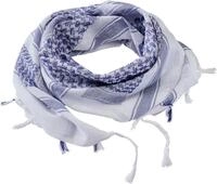 Brandit Shemag Multifunktionstuch, weiss-blau f&uuml;r M&auml;nner