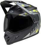 Bell MX-9 Adventure MIPS Enduro Helm, grau-gelb, Gr&ouml;&szlig;e S f&uuml;r M&auml;nner