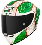 Suomy S1-XR GP Hickman Replica 2023 FIM E06 Helm, weiss-rot-gr&uuml;n, Gr&ouml;&szlig;e XS...