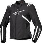 Alpinestars Stella T-SPS V2 wasserdichte Damen Motorrad Textiljacke, schwarz-weiss,
