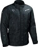DIFI Shuttle Aerotex Solid wasserdichte Motorrad Textiljacke, schwarz, Gr&ouml;&szlig;e L f&uuml;r