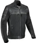 DIFI Memphis Motorrad Leder- / Textiljacke, schwarz, Gr&ouml;&szlig;e 48 f&uuml;r M&auml;nner