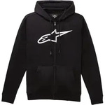 Alpinestars Ageless V3 Zip Hoodie, schwarz-weiss, Gr&ouml;&szlig;e S f&uuml;r M&auml;nner