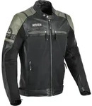 DIFI Memphis Motorrad Leder- / Textiljacke, schwarz-gr&uuml;n, Gr&ouml;&szlig;e 48 f&uuml;r M&auml;nner