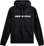 Alpinestars Linear Wordmark V3 Hoodie, schwarz, Gr&ouml;&szlig;e S f&uuml;r M&auml;nner