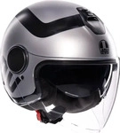 AGV 18468001-011-XS, AGV Eteres Rimini Jethelm Schwarz Grau male
