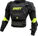 Shot Optimal 2.0 Kinder Protektorenjacke, schwarz-gelb, Gr&ouml;&szlig;e S