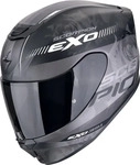 Scorpion 139-477-159-03, Scorpion EXO-391 Ava Helm Schwarz Silber male
