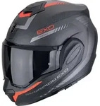 Scorpion EXO Tech Evo Carbon Cosy Helm, schwarz-rot, Gr&ouml;&szlig;e XL f&uuml;r M&auml;nner