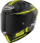 Suomy S1-XR GP Carbon Hypersonic E06 Helm, schwarz-gelb, Gr&ouml;&szlig;e XS f&uuml;r M&auml;nner