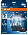 OSRAM Cool Blue Intense Gl&uuml;hbirne H11 12V/55W - x2, weiss