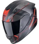 Scorpion EXO-1400 Evo II Air Intensio Helm, schwarz-rot, Gr&ouml;&szlig;e 2XL f&uuml;r M&auml;nner