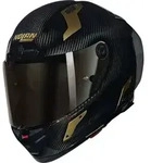 Nolan X-804 RS Ultra Carbon Aureo Helm, schwarz-braun-beige, Gr&ouml;&szlig;e XS f&uuml;r M&auml;nner