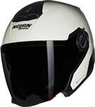 Nolan N40-5 06 Classico Nobile N-Com Jethelm, weiss, Gr&ouml;&szlig;e S f&uuml;r M&auml;nner