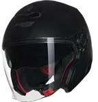 Nolan N40-5 06 Classico N-Com Jethelm, schwarz, Gr&ouml;&szlig;e 2XS f&uuml;r M&auml;nner
