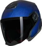 Nolan N40-5 06 Classico Nobile N-Com Jethelm, blau, Gr&ouml;&szlig;e XS f&uuml;r M&auml;nner