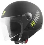 FC-Moto Square-RS Jethelm, schwarz-gelb, Gr&ouml;&szlig;e XS f&uuml;r Frauen