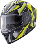 Germot GM00071125-2XL, Germot GM 711 Dekor Helm Schwarz Gelb male