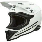 Oneal 1SRS Solid Motocross Helm, weiss, Gr&ouml;&szlig;e 2XL f&uuml;r M&auml;nner