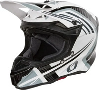 Oneal 0628-282, Oneal 5SRS Polyacrylite Spike Motocross Helm Schwarz Weiss male