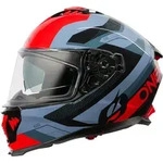 Oneal Challenger EXO V.25 Helm, schwarz-grau-rot, Gr&ouml;&szlig;e XS f&uuml;r M&auml;nner