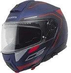 Schuberth C5 Omega Helm, rot-blau, Gr&ouml;&szlig;e 53 f&uuml;r M&auml;nner