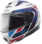 Schuberth C5 Omega Helm, weiss-rot-blau, Gr&ouml;&szlig;e XL f&uuml;r M&auml;nner