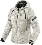 Revit Flare 3 H2O wasserdichte Damen Motorrad Textiljacke, grau, Gr&ouml;&szlig;e 34