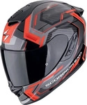Scorpion 140-489-24-07, Scorpion EXO-1400 Evo II Air Linart Helm Schwarz Rot male