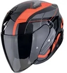 Scorpion EXO Z1 Vue Jethelm, schwarz-rot, Gr&ouml;&szlig;e XS f&uuml;r M&auml;nner
