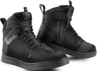 SHIMA Rebel Vented 2.0 perforierte Motorrad Schuhe, schwarz, Gr&ouml;&szlig;e 41 f&uuml;r M&auml;nner