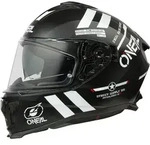 Oneal Challenger Warhawk V.25 Helm, schwarz-weiss-rot, Gr&ouml;&szlig;e XS f&uuml;r M&auml;nner