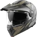Bogotto FG-102 Safari Fiberglas Enduro Klapphelm Helm, Gr&ouml;&szlig;e S f&uuml;r Frauen