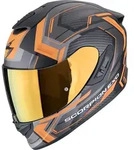 Scorpion EXO-1400 Evo II Air Linart Helm, schwarz-orange, Gr&ouml;&szlig;e 2XL f&uuml;r M&auml;nner