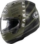 Arai RX-7V Evo Maverick Oakley Helm, schwarz-gr&uuml;n, Gr&ouml;&szlig;e XS f&uuml;r M&auml;nner