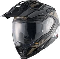 Nexx X.WED 3 Gobi Motocross Helm, schwarz-weiss-beige, Gr&ouml;&szlig;e S f&uuml;r M&auml;nner