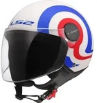 LS2 OF558 Sphere Lux II Urby Jethelm, weiss-rot-blau, Gr&ouml;&szlig;e XS f&uuml;r M&auml;nner