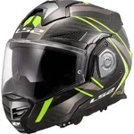 LS2 FF901 Advant X Carbon Future II Klapphelm, gelb, Gr&ouml;&szlig;e XS f&uuml;r M&auml;nner