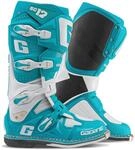Gaerne SG-12 Motocross Stiefel, weiss-t&uuml;rkis, Gr&ouml;&szlig;e 41 f&uuml;r M&auml;nner
