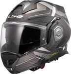 LS2 FF901 Advant X Carbon Horizon Klapphelm, grau-silber, Gr&ouml;&szlig;e XS f&uuml;r M&auml;nner